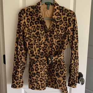 Gently worn. Great for spring/fall jacket